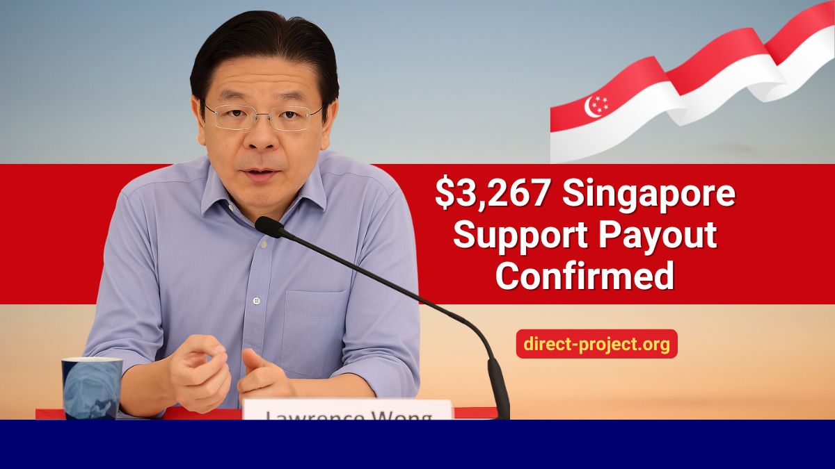 $3,267 Singapore Support Payout Confirmed – See If You Qualify and When Payments Will Be Issued