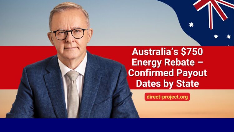 Australia’s $750 Energy Rebate – Confirmed Payout Dates by State