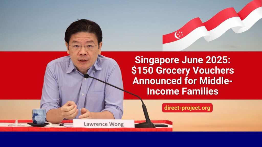 Singapore June 2025: $150 Grocery Vouchers Announced for Middle-Income Families
